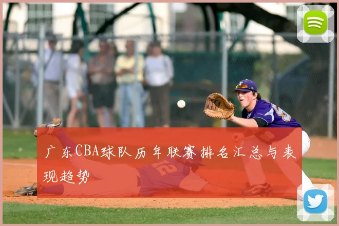 广东CBA球队历年联赛排名汇总与表现趋势