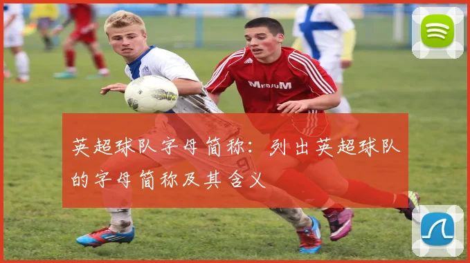 英超球队字母简称：列出英超球队的字母简称及其含义